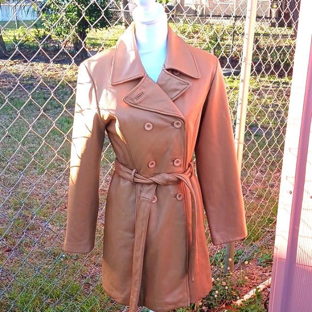 Sub Zero Leather Coat Small